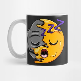 Sleepy Zombie Emoji Mug